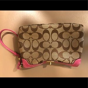 Coach wristlet